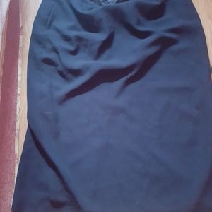 Navy Blue Karen Scott skirt